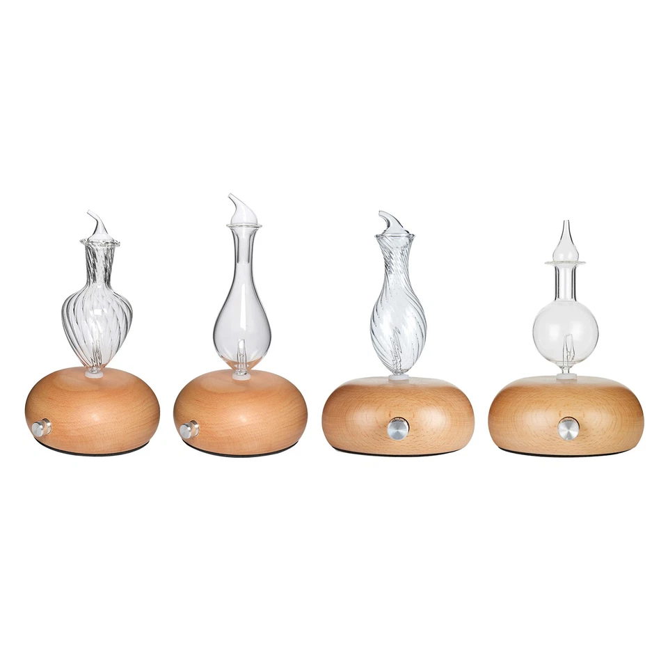 Diffusers for Essential Oils, Ultrasonic Essential Oil Diffuser, Wood Grain Cool - Image 1 of 1