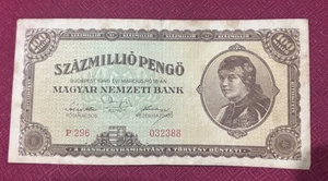 UNGHERIA 100 MILIONI DI PENGO 1946 - OTTIMO - Foto 1 di 2