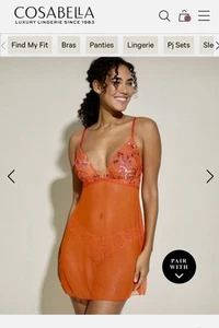 Cosabella Paradiso Chemise Set L - Picture 1 of 12