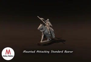 Mounted Attacking Standard Bearer - Picture 1 of 4