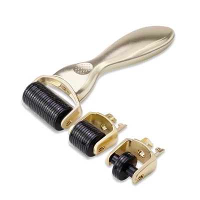 Derma Roller 3in1 0,25/0,5/1,5mm Mikronadel für Hautpflege Körper Haarwachstum - Bild 1 von 4
