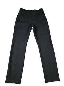Spanx Pants Womens Medium Black Straight Leg Pull On Dressy Work 20254R - Picture 1 of 9