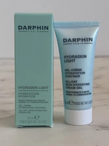Crema hidratante para la piel DARPHIN PARIS Hydraskin Light todo el día 15 ml/0,5 oz, nueva en caja - Imagen 1 de 5