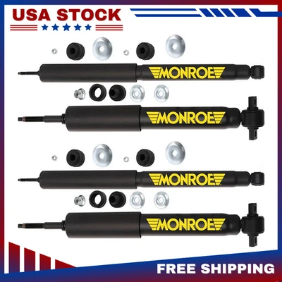 Kit de amortecedores dianteiros e traseiros Monroe Matic-Plus para 1997-2002 Ford F-150 RWD - Imagem 1 de 4