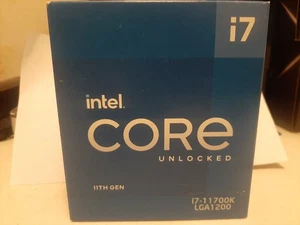 Intel Core i7-11700K SOLO CAJA / SOLO CAJA REPETIDA - Imagen 1 de 2