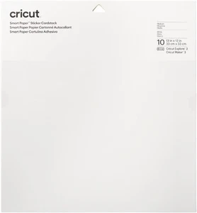 Cricut Smart Paper Sticker Cardstock - 7 Sheets - 13in x 13in - Adhesive Paper - Picture 1 of 1