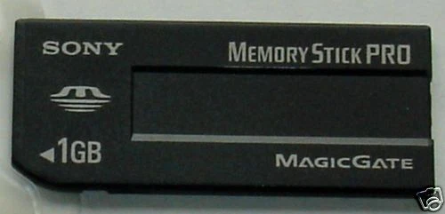 NEW SONY 1GB Memory Stick MSX-1GS AUTHENTIC MagicGate - Image 1 of 1