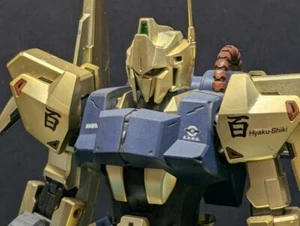 Assembled Painted MG 1:100 MSN-00100 Hyaku Shiki ver.2.0 Gundam 212 - Picture 1 of 6