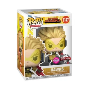Funko Pop! My Hero Academia HAWKS 1147 Flocked Special Edition - Bild 1 von 1