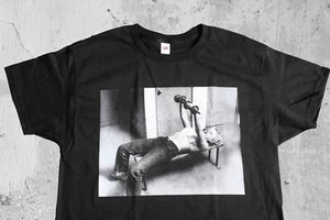 MARILYN MONROE B&W Photo Gym Pump Cover Fitness Lifting Workout Training Shirt - Picture 1 of 4