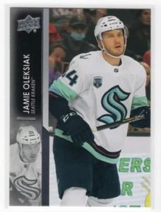 Jamie Oleksiak 21-22 Upper Deck Series 2 Base Common #402 Seattle Kraken - Picture 1 of 1
