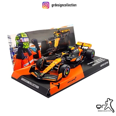 Lando Norris - McLaren MCL38 - F1 Winner Miami GP 2024 / Burago / 1:43 - Immagine 1 di 4