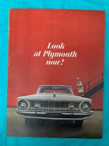 1962 Plymouth "FURY / BELVEDERE / SAVOY" - Original Auto Prospekt / Katalog - Bild 1 von 7