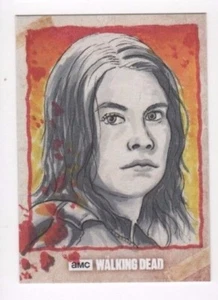 Boceto de la temporada 7 de Walking Dead Michael Barnard - Imagen 1 de 1