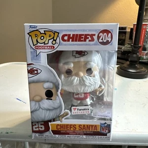 Funko Pop! Vinilo: Chiefs Santa - Fanatics First to Market (Ftm) (Exclusivo) #204 - Imagen 1 de 6
