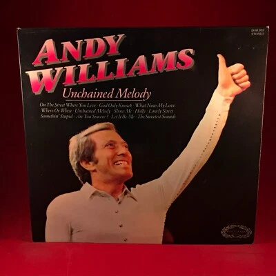 ANDY WILLIAMS Unchained Melody 1981 UK vinyl LP Somethin' Stupid Let It Be Me - Image 1 of 4