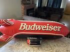Vintage Budweiser Inflatable Bud One Airship 52" Blimp King Of Beers Display