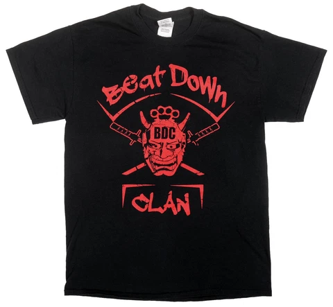 Beat Down Clan BDC Impact Wrestling T-Shirt Mens Size Medium MVP Samoa Joe TNA Cover