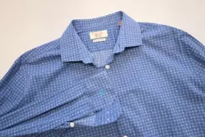Penguin MunsingWear Dress Shirt Heritage Slim Fit Mens Sz Large 16.5 34/35 - Picture 1 of 8