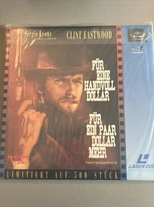 Laserdisc Für eine Handvoll Dollar/ Für ein paar Dollar mehr 2 Disc Pal deutsch - Bild 1 von 4