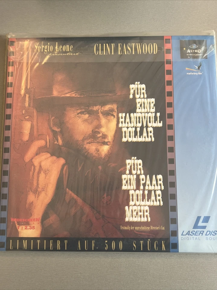 Laserdisc Für eine Handvoll Dollar/ Für ein paar Dollar mehr 2 Disc Pal deutsch - Bild 1 von 4