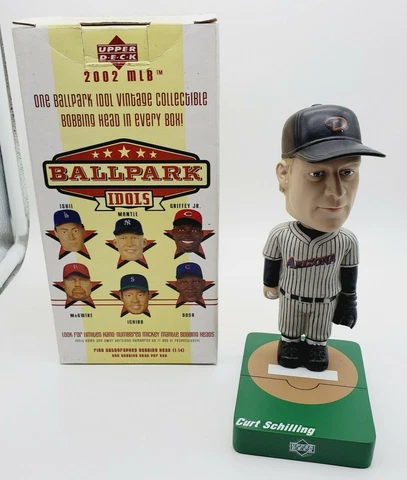 Upper Deck 2002 Ball Park Idols Curt Schilling Bobblehead Arizona Diamondbacks Cover