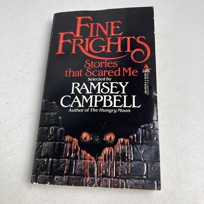 Fine Frights: Stories That Scared Me PAPERBACK Ramsey Campbell Horror - Image 1 of 4