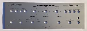 ¡Nuevo! Placa frontal del panel frontal del receptor Marantz 1060 (placa frontal) ¡ANODIZADO PLATEADO!! - Imagen 1 de 10