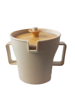 Vintage Tupperware Creamer Push Button Lid Top Retro 1415-5 Kitchen Dining 70s - Picture 1 of 8