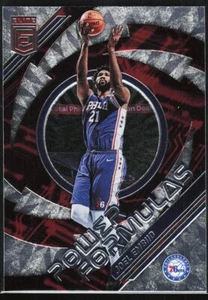 2021-22 Panini Donruss Elite Power Formulas Joel Embiid Philadelphia 76ers #1 - Picture 1 of 2