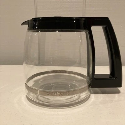 CUISINART Jarra con Tapa Negra Olla de Vidrio 12 Tazas Cafetera Repuesto 3921FHK Foto 1 de 4