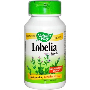 Nature's Way, Lobelia Herb, 425 mg, 100 Capsules - Picture 1 of 1