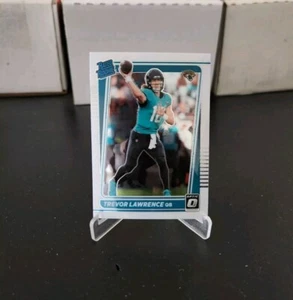 2021 Donruss Optic Trevor Lawrence Rated Rookie #201 Jaguars RC  - Picture 1 of 2