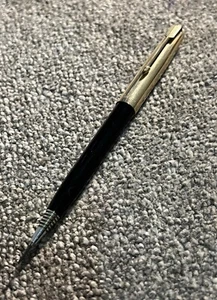 PARKER 51 MECHANICAL PENCIL-BLACK-RG DING FREE CAP-BARREL CRACK-WORKS FINE(C22) - Picture 1 of 6