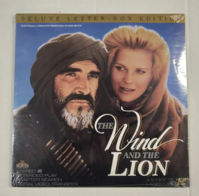 (Laserdisc) The Wind And The Lion / Sean Connery / NEW Foto 1 de 2