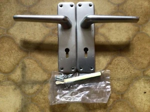 Pair of door handles for mortice lock. - Picture 1 of 1