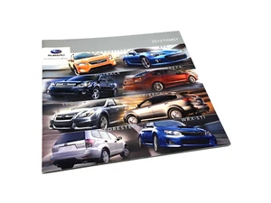 2013 Subaru BRZ Impreza Legacy Outback WRX STi Tribeca Forester XV Brochure - Picture 1 of 1