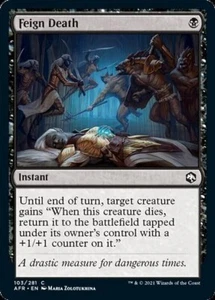 Feign Death Foil MTG Magic the Gathering Card NM Near Mint Forgotten Realm AFR - Picture 1 of 1