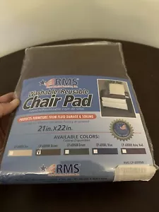 RMS Incontinence Seat Pad Chair Bed Protector Reusable and Washable 21x22 In - Picture 1 of 4