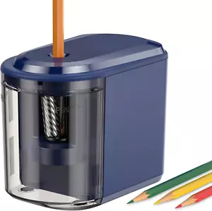Pencil Sharpener, Heavy-Duty Helical Auto Pencil Sharpener with Battery Operate - Picture 1 of 6