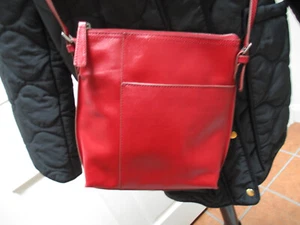 Hobo International Umhängetasche Rot Neu Ohne Etikett Vintage - Bild 1 von 16