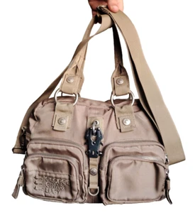 GGL George Gina & Lucy Side Saddle Satchel Beige Women’s Shoulder Bag - Picture 1 of 20