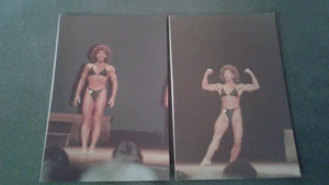 Konvolut 2 Vintage (1990er) weibliche Bodybuilding Bilder/Wettbewerb/3,5x5 - Bild 1 von 1