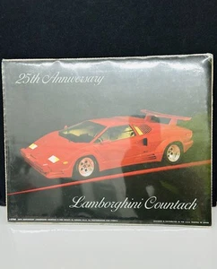 Retro Lamborghini Tuning rot Oldtimer Auto hochauflösend Wanddeko Druck Foto Poster - Bild 1 von 8