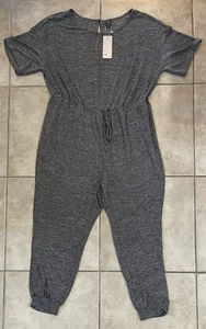 Emily Rose Damen Kurzarm Overall Strampler NEU Neu mit Etikett Übergröße 5XL 5X - Bild 1 von 7
