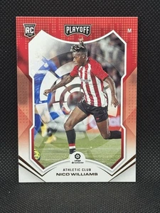 2021-22 Panini Chronicles La Liga Playoff Nico Williams #61 Rookie RC - Foto 1 di 4