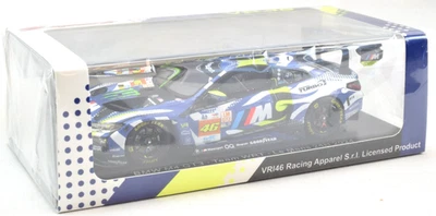 Spark "VR46" BMW M4 GT3 - Team WRT - 2024 24hr Le Mans 1:43 Diecast Car S9149 - Image 1 of 3