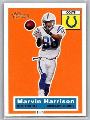 Marvin Harrison 2001 Topps Heritage Indianapolis Colts #64 - Image 1 of 2