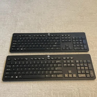 2 HP Wireless Keyboards SK - 2064 Not Tested Might Work No Mouse - Image 1 of 4