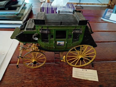 Franklin Mint1.16scale Die -Cast John Wayne Stage Coach Model - Image 1 of 4